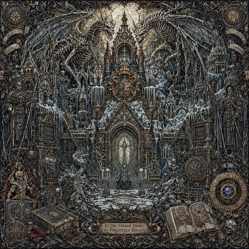Dark Gothic Relic Fantasy Collage Art
