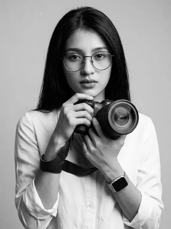 Monochromatic Photograph Portraits