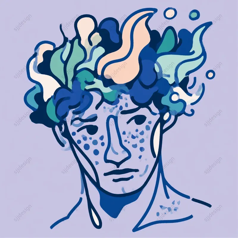 Cool Blue Mythic Clipart