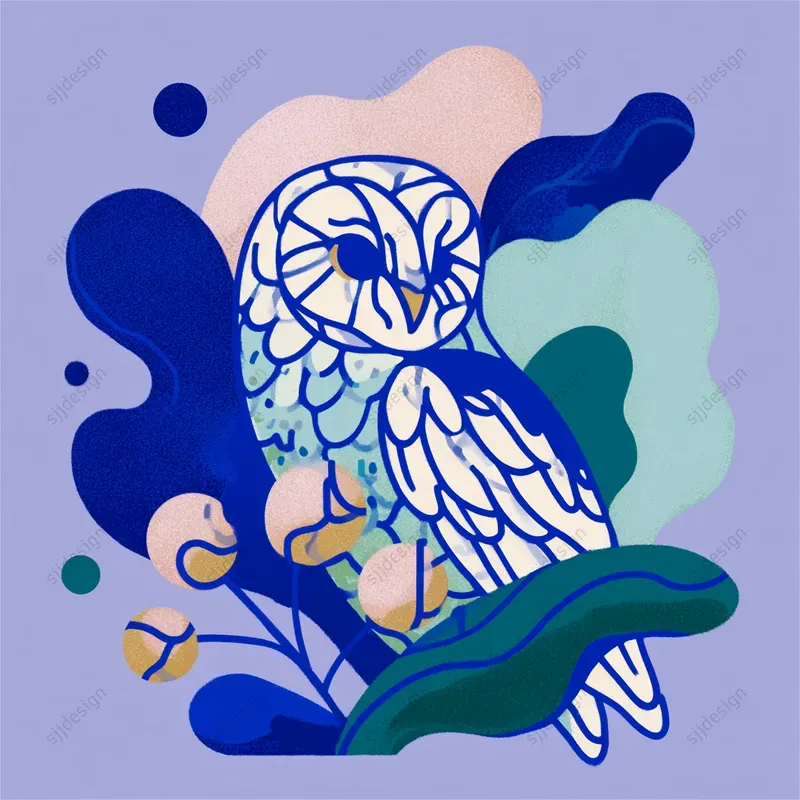 Cool Blue Mythic Clipart