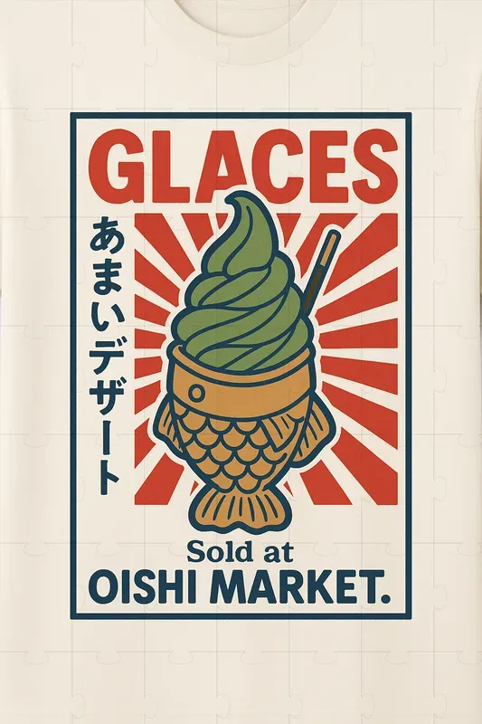 Retro Japanese Tshirt Designs Vintage