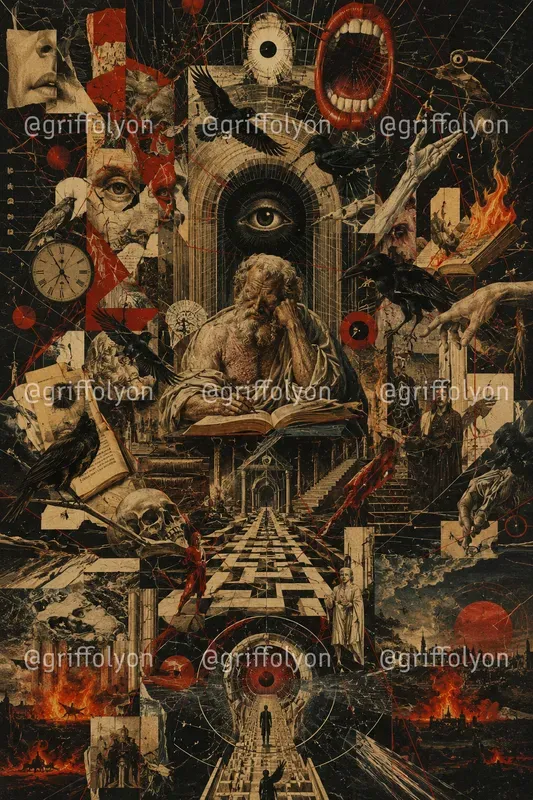 Surreal Occult Collages