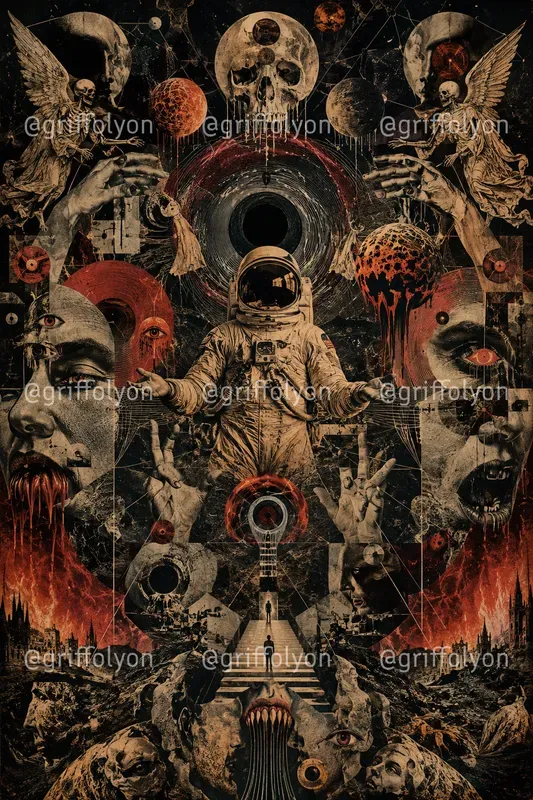 Surreal Occult Collages