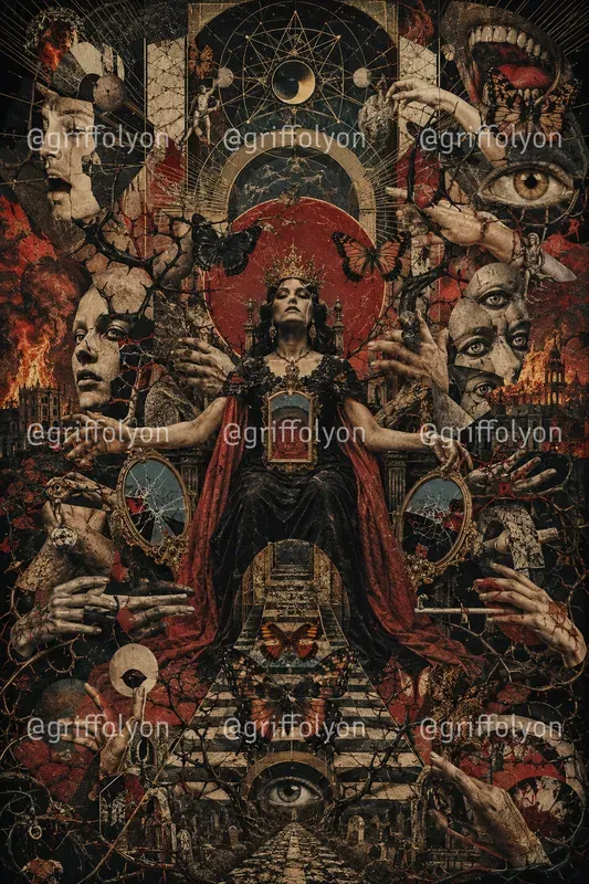 Surreal Occult Collages