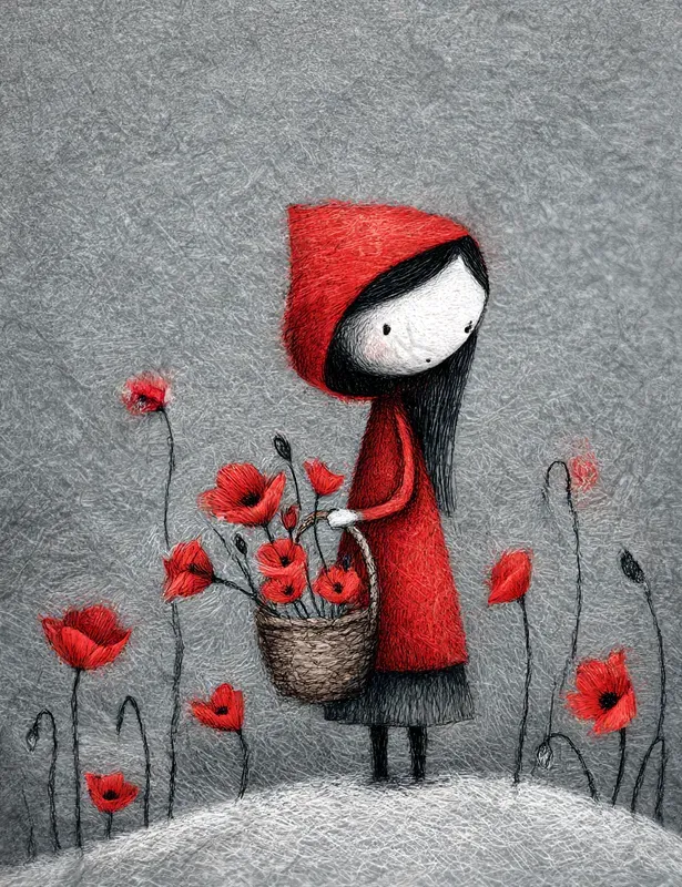 Inspired By Little Red Riding Hoods