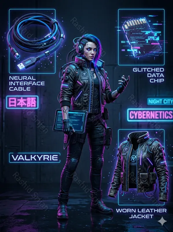 Visual Character Sheet Generator
