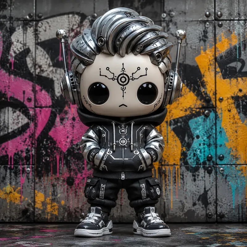 Urban Graffiti Vinyl Toy Creator Kits