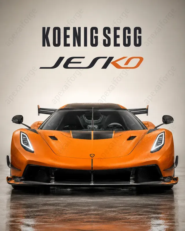 4k Sports Car Graphic Posters