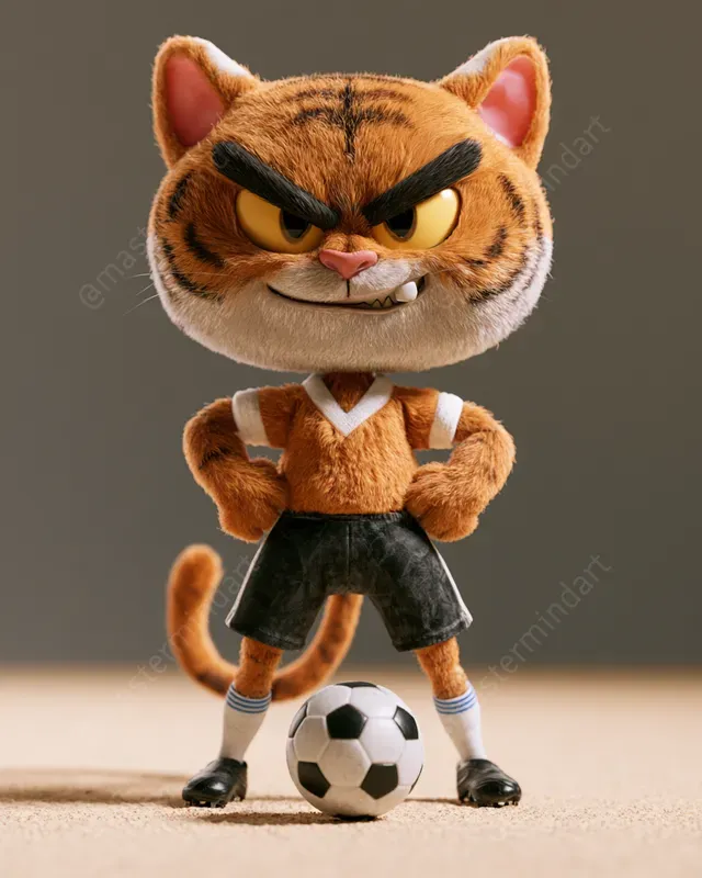 3D Soccer Mascot Generator