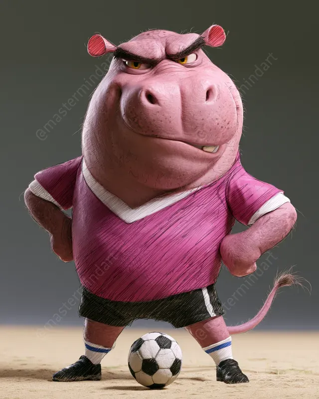 3D Soccer Mascot Generator