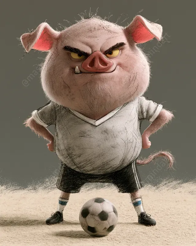 3D Soccer Mascot Generator