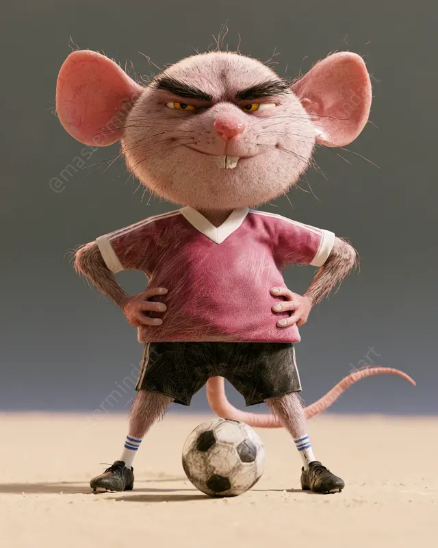 3D Soccer Mascot Generator