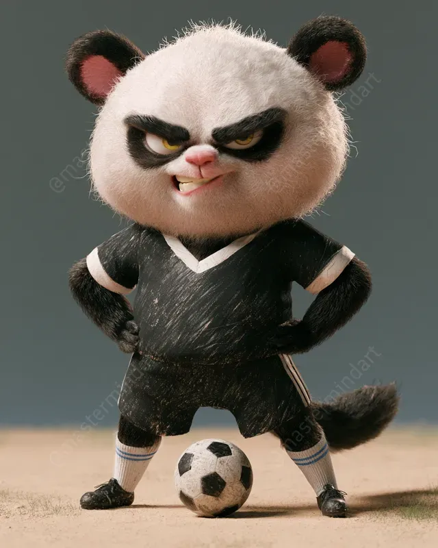 3D Soccer Mascot Generator