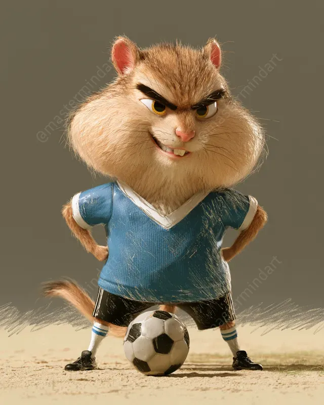 3D Soccer Mascot Generator