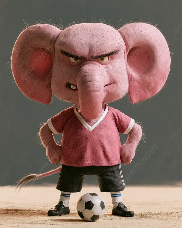 3D Soccer Mascot Generator