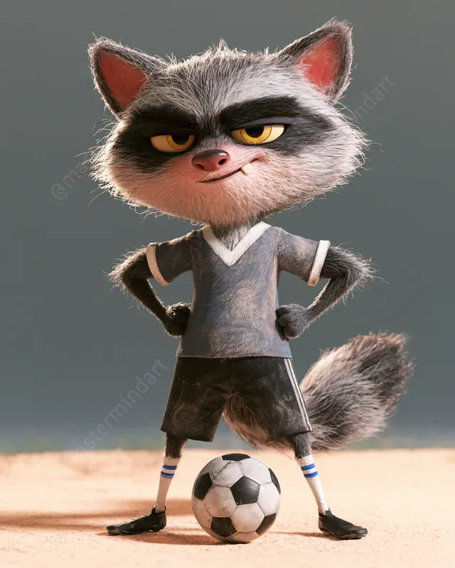 3D Soccer Mascot Generator