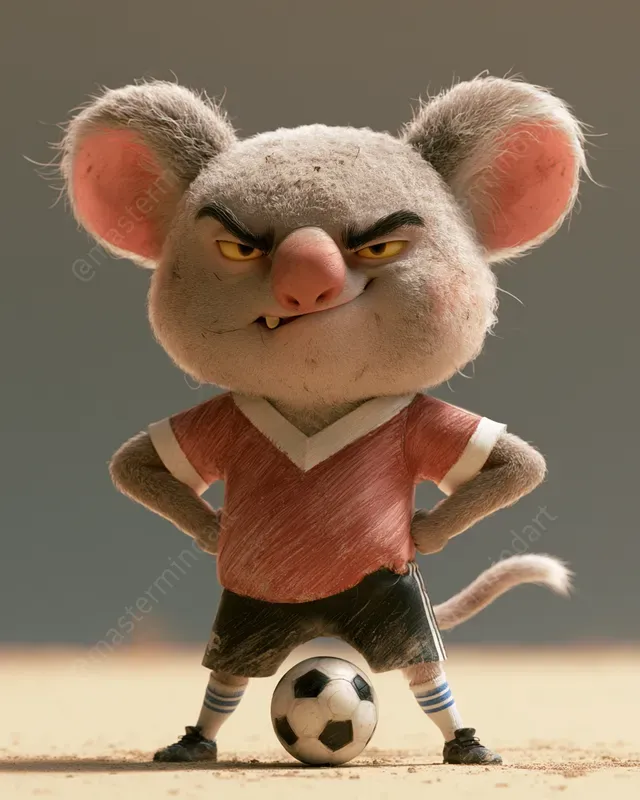 3D Soccer Mascot Generator