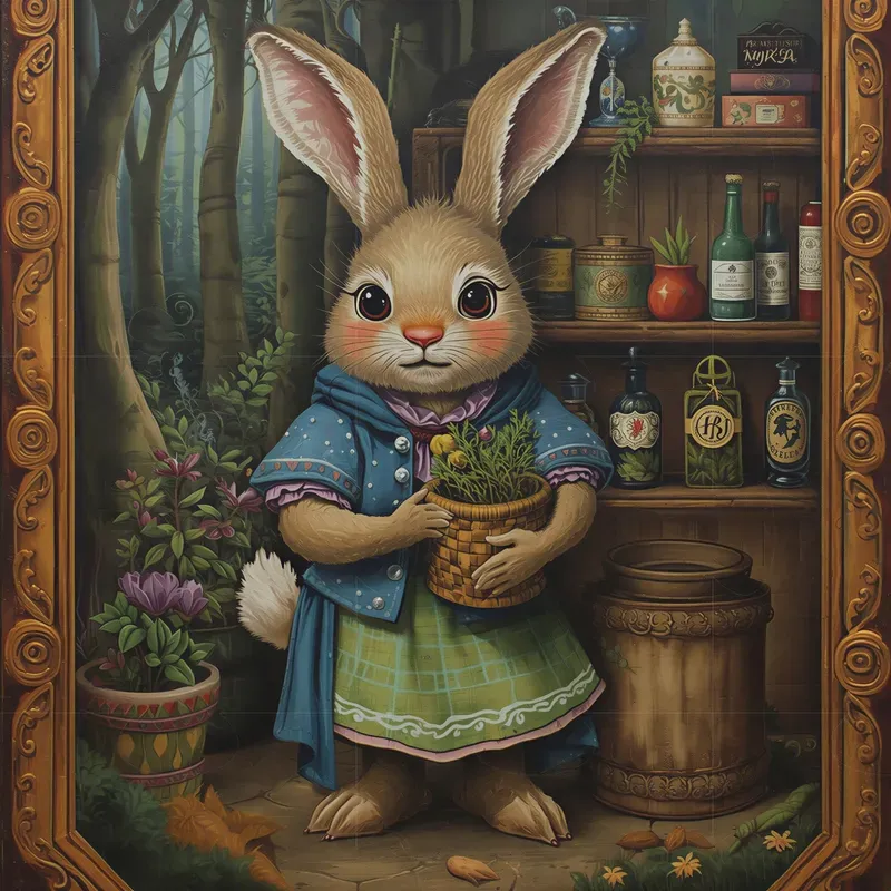 Whimsical Folk Art Tarot Characters