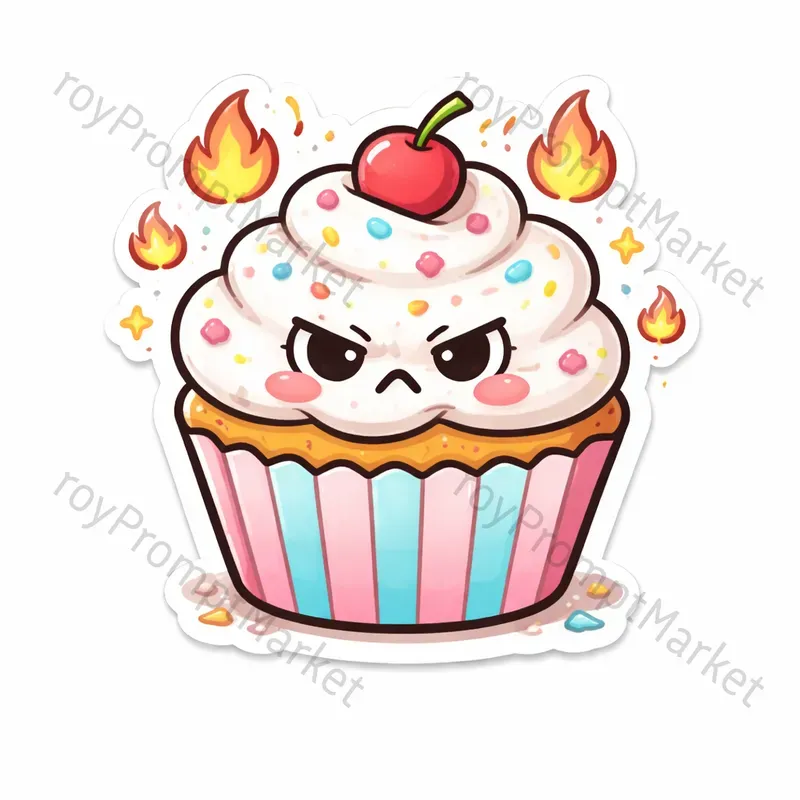 Expressive Clean Sticker Templates