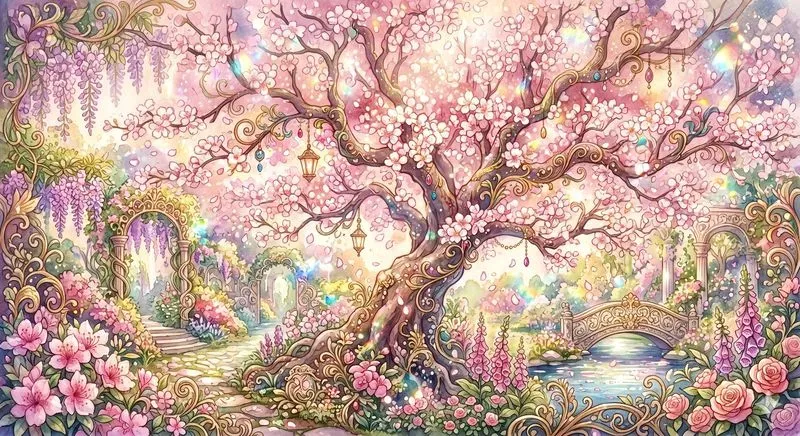 Dreamy Baroque Blossom Trees