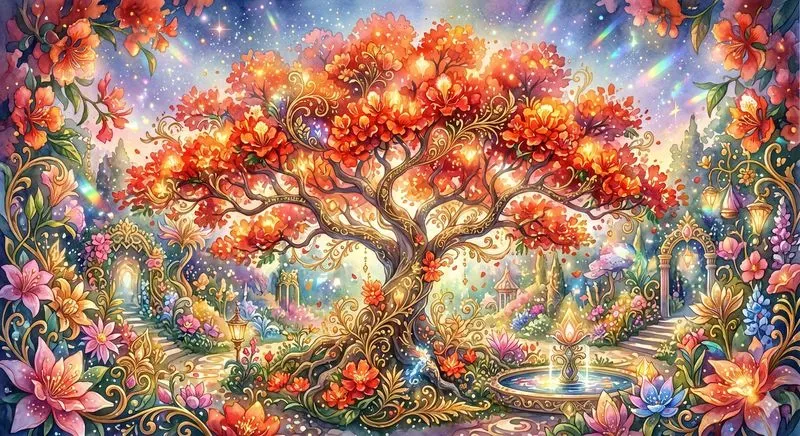 Dreamy Baroque Blossom Trees