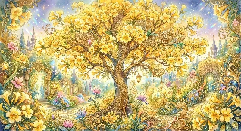 Dreamy Baroque Blossom Trees