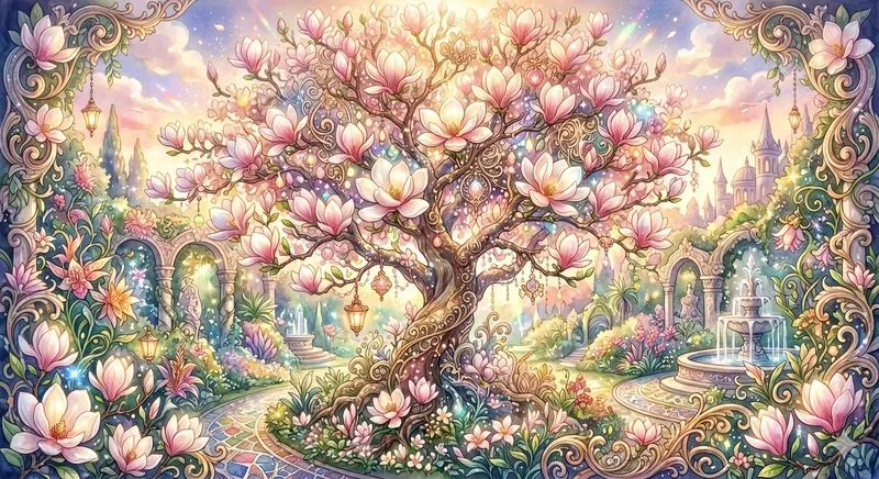 Dreamy Baroque Blossom Trees