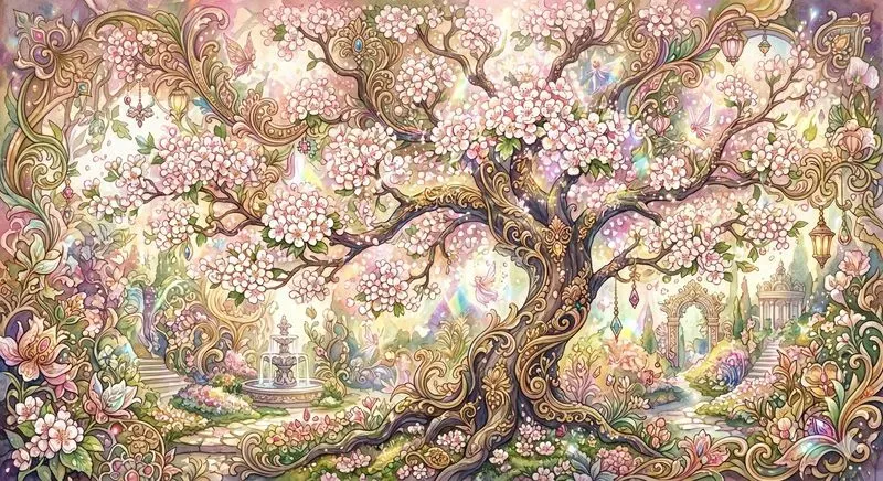 Dreamy Baroque Blossom Trees