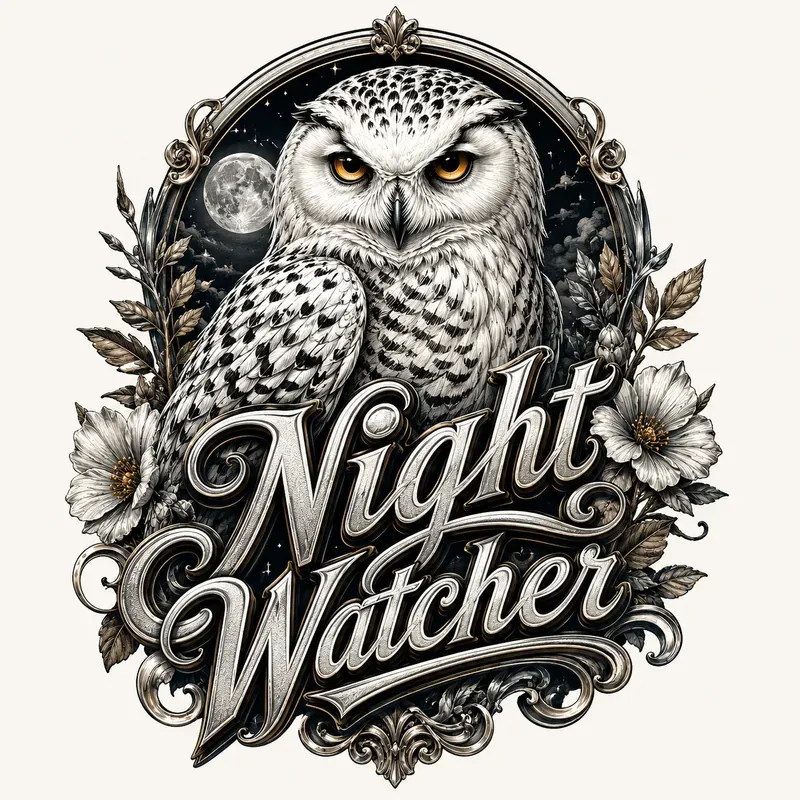 Vintage Animal Typography Logo Generator
