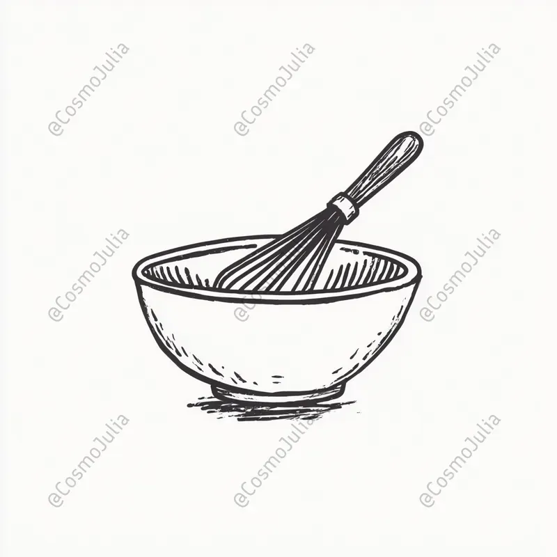 Minimalist Kitchen Doodle Clipart