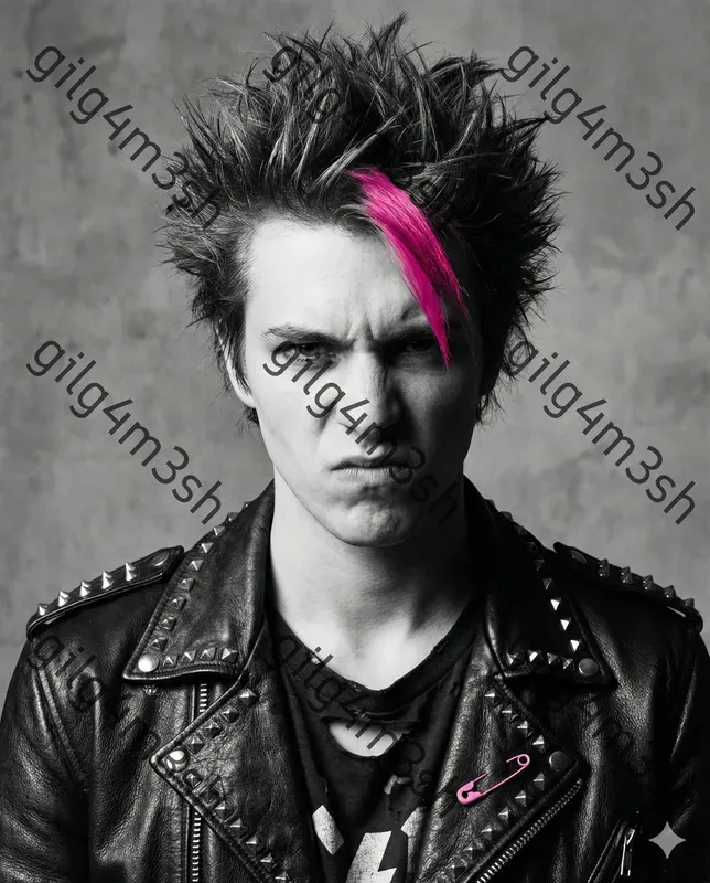 Monochrome Pop Fashion Portraits