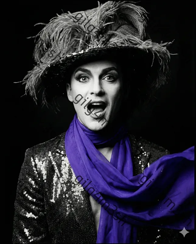Monochrome Pop Fashion Portraits