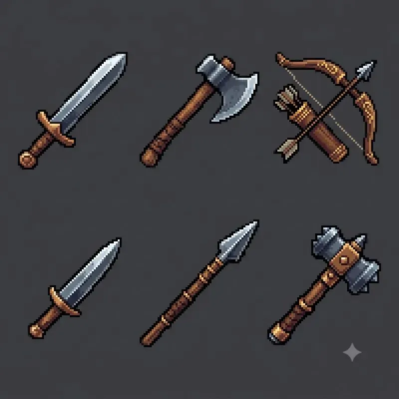 16bit RPG Item Pixel Asset Packs