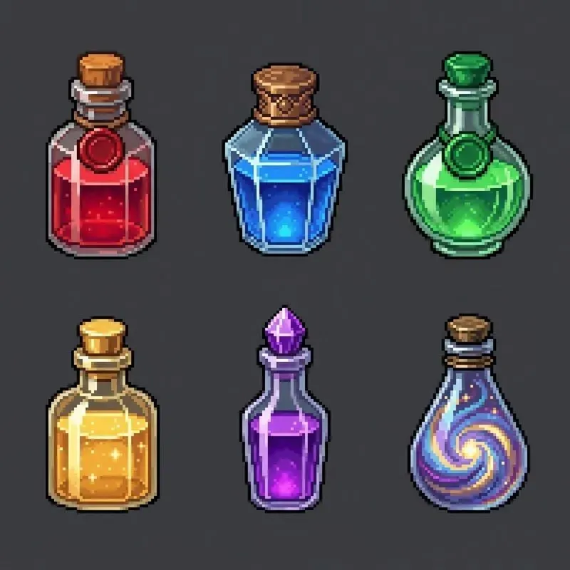 16bit RPG Item Pixel Asset Packs