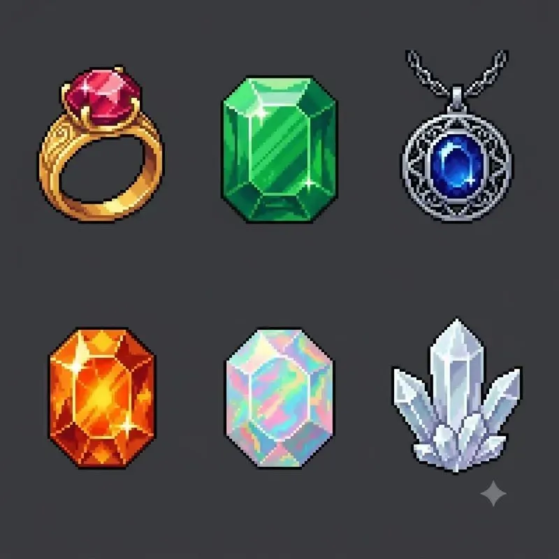 16bit RPG Item Pixel Asset Packs