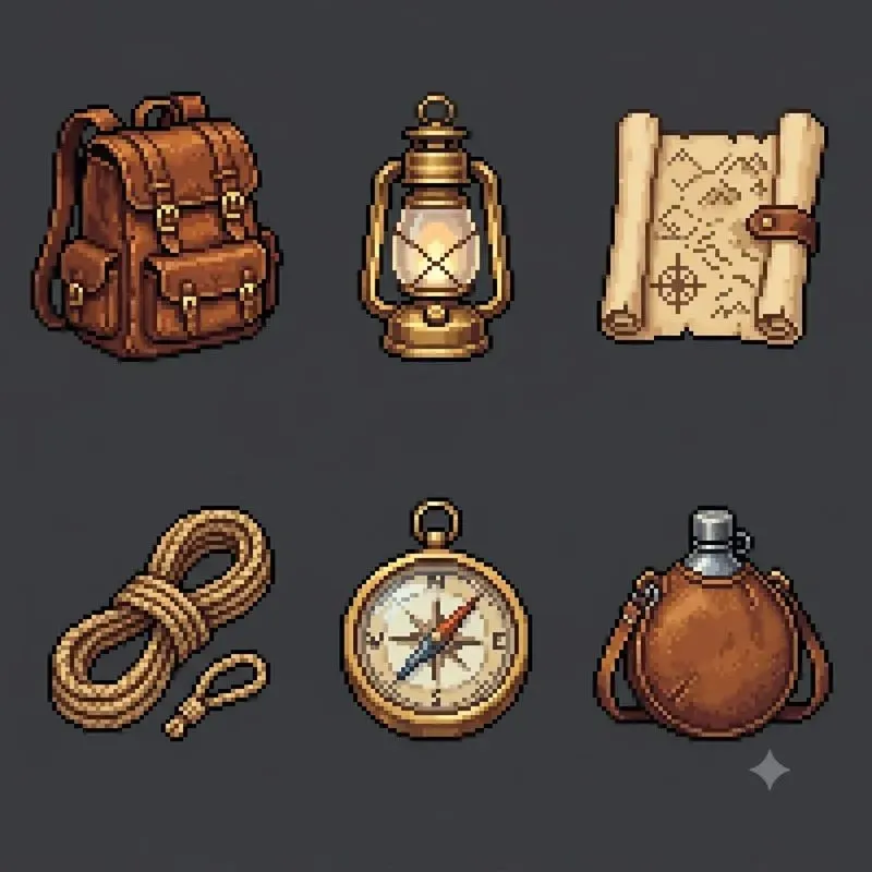 16bit RPG Item Pixel Asset Packs