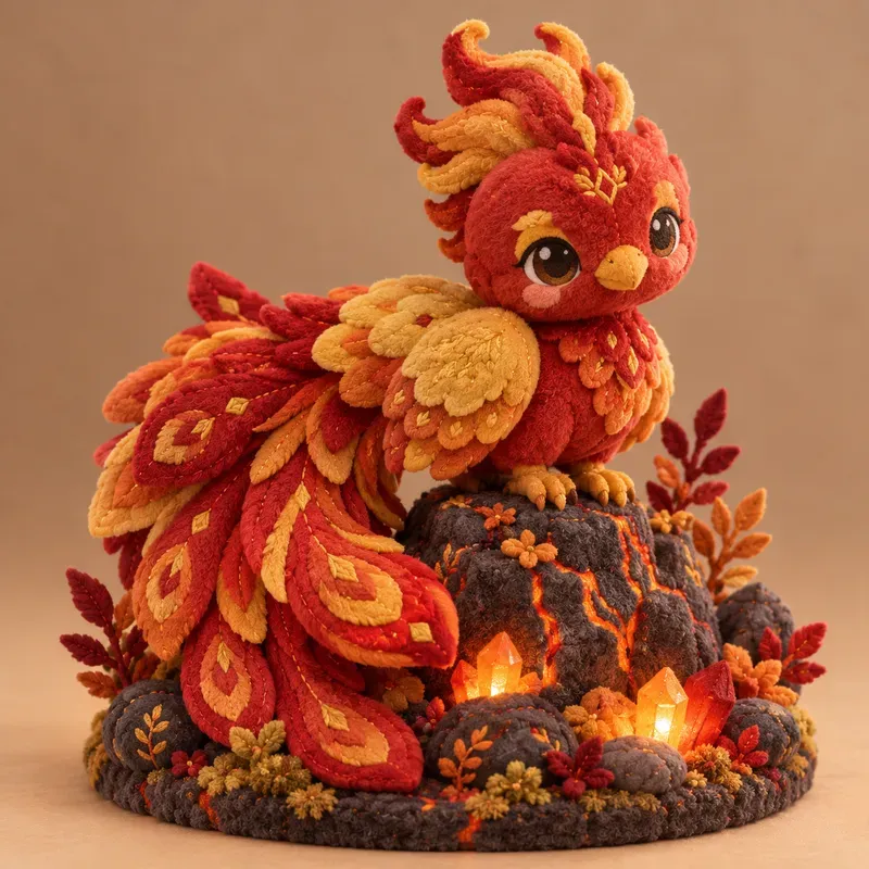 Magical Creature Bestiary Sewn Plushes