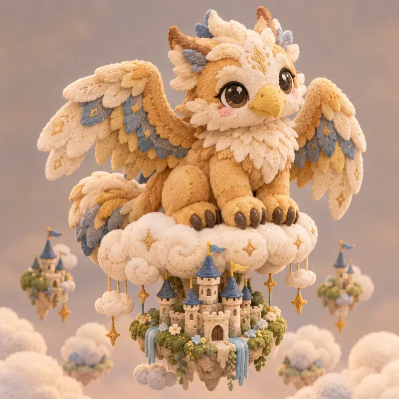 Magical Creature Bestiary Sewn Plushes