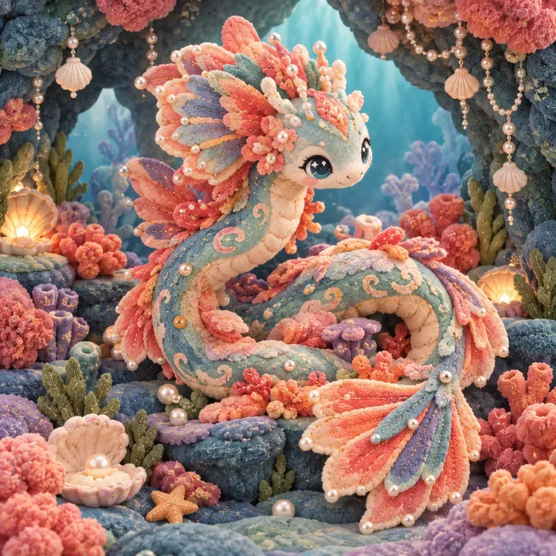 Magical Creature Bestiary Sewn Plushes
