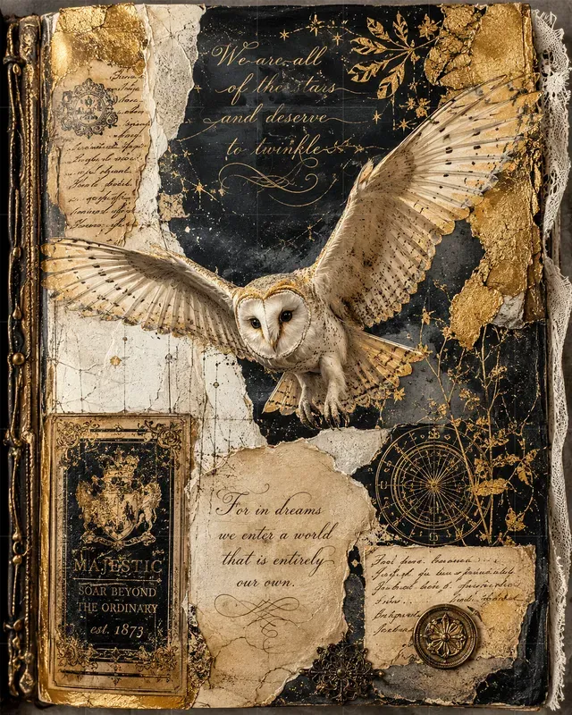 Golden Junk Journals