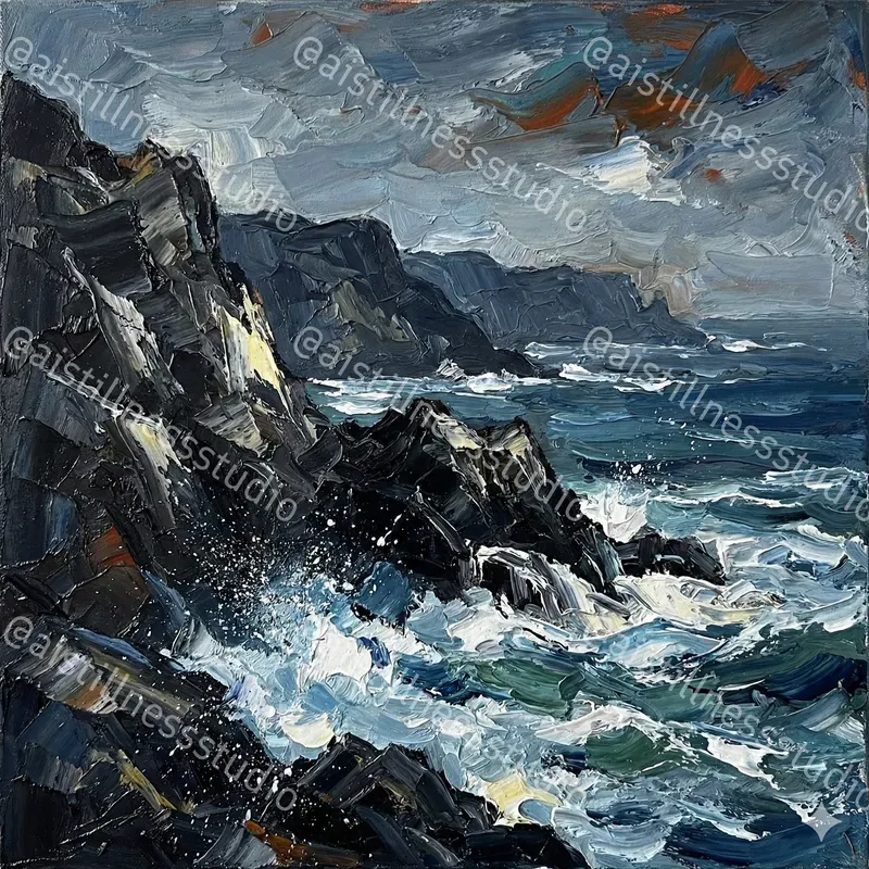 Expressive Oil Landscape Masters