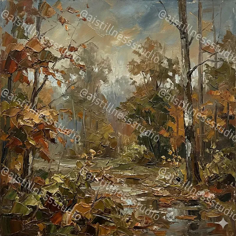 Expressive Oil Landscape Masters
