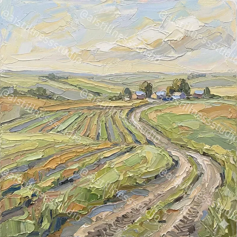 Expressive Oil Landscape Masters