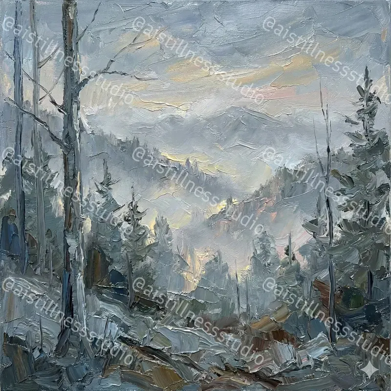 Expressive Oil Landscape Masters