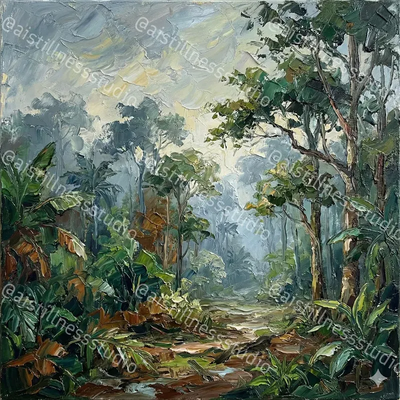 Expressive Oil Landscape Masters