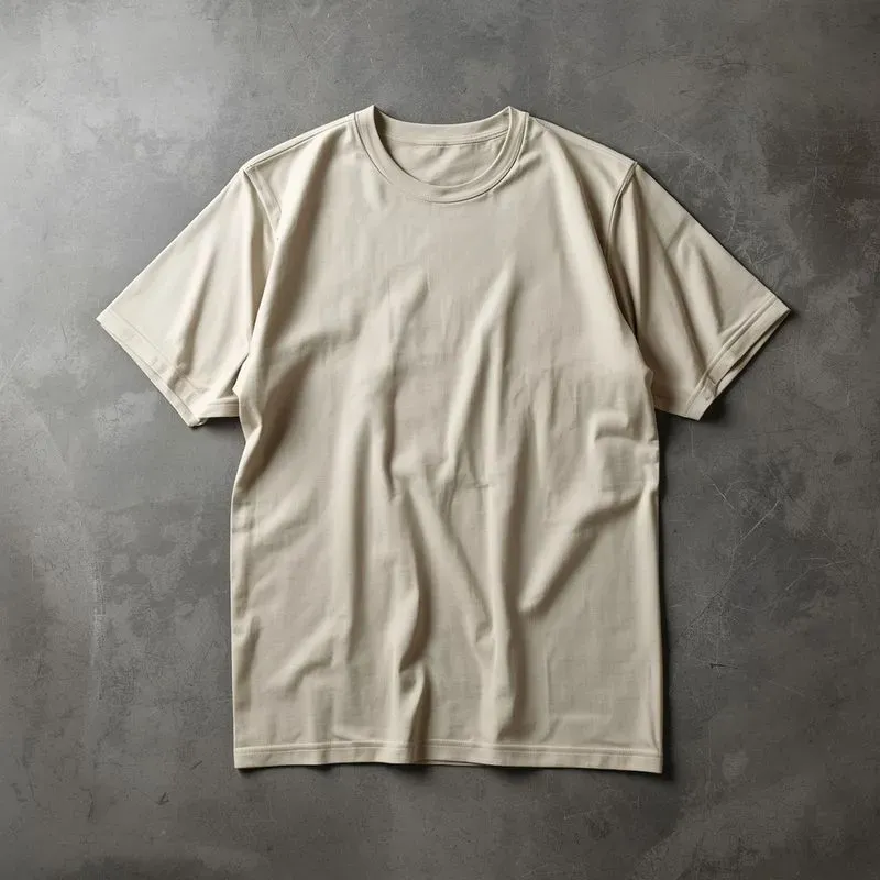 Streetwear Tshirt Flat Lay Mockups