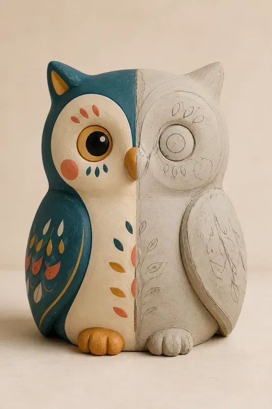 Finish The Handmade Figurines