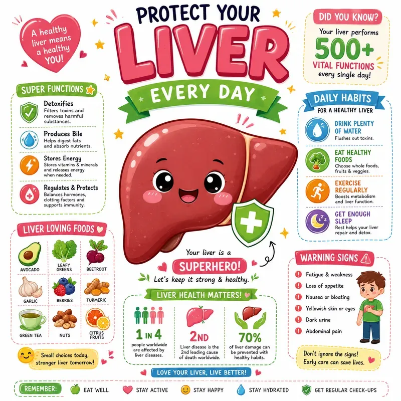 Cute Kawaii Medical Infographic Posters