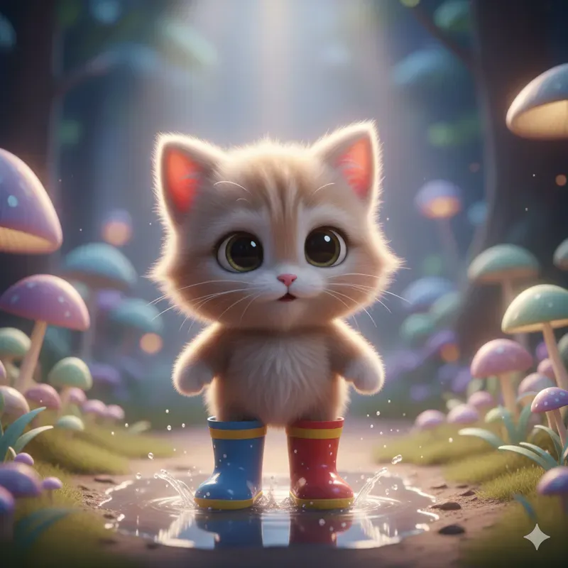 Adorable Pixar Style Animals