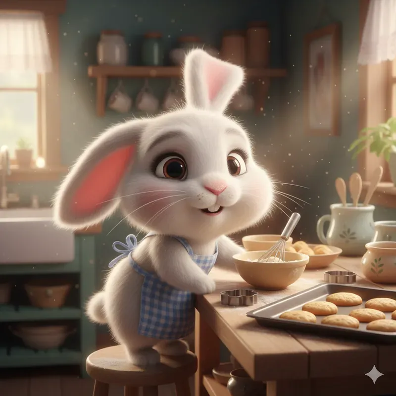 Adorable Pixar Style Animals